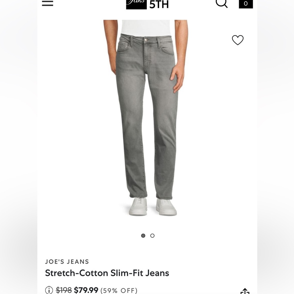 NEW Joe’s jeans, slim fit stretchy